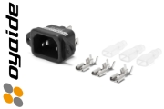 Oyaide IEC C13/C15 Sockets