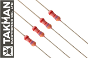 0.25W REXII Takman Carbon Film Resistors