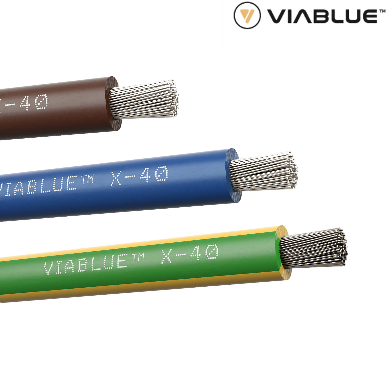 Viablue X-40 single conductor multistrand OFC Copper wire