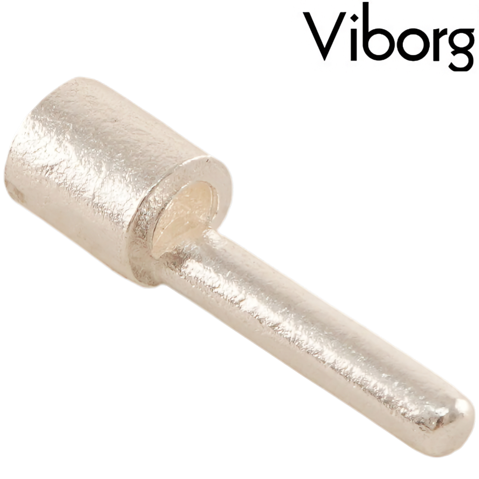 Viborg VP202AG Pure Silver Male connector for Schuko plugs