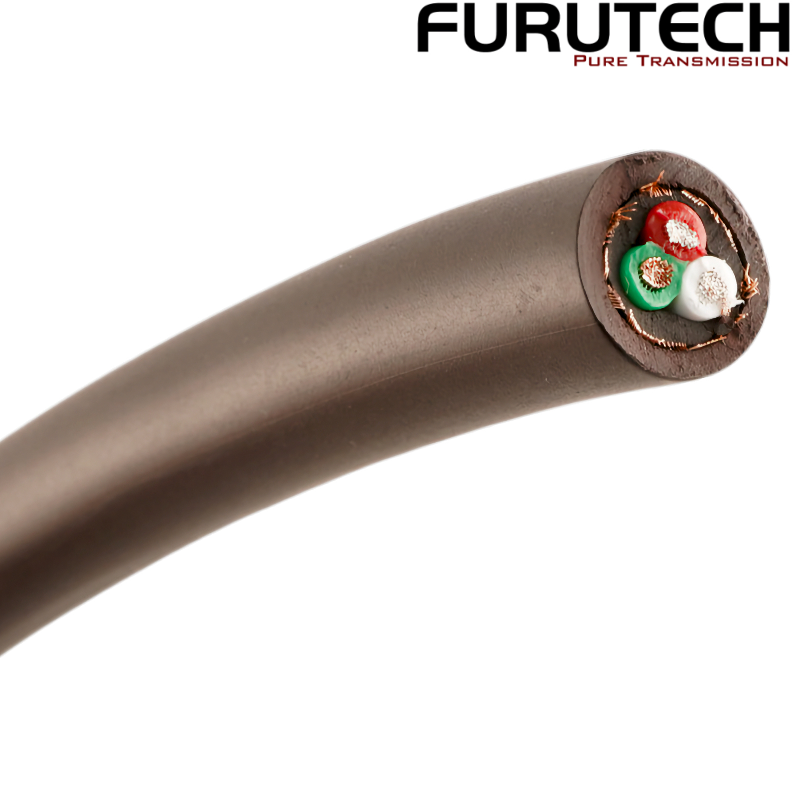 FP-314Ag II: Furutech Alpha μ-OFC Copper, Silver-plated Mains Cable (0.5m)