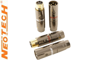 Neotech NEX-OCC II G-UPOCC XLR plugs, Gold-plated