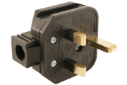 Permaplug UK Mains Plug, unplated