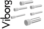 Viborg Copper Cable End Sleeve with Insulation