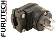 Furutech FI-12ML Pure Copper Rhodium-plated Angled US Mains Connector
