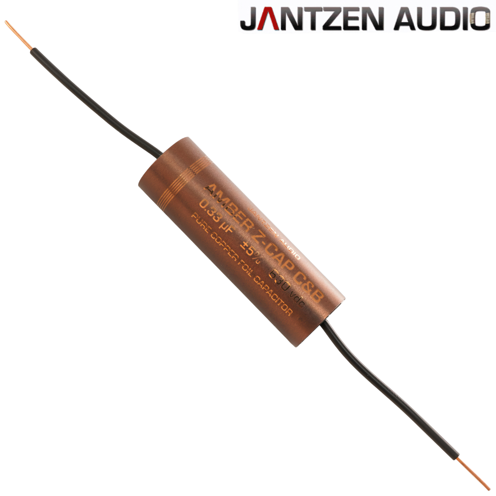 001-7310: 0.33uF 630Vdc Jantzen Amber Z-Cap C&B Capacitor
