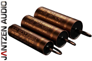 Jantzen Amber Z-Cap C&B Copper Foil Capacitors