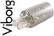 Viborg VF512S IEC C15 Connector Pure Copper, Silver-plated
