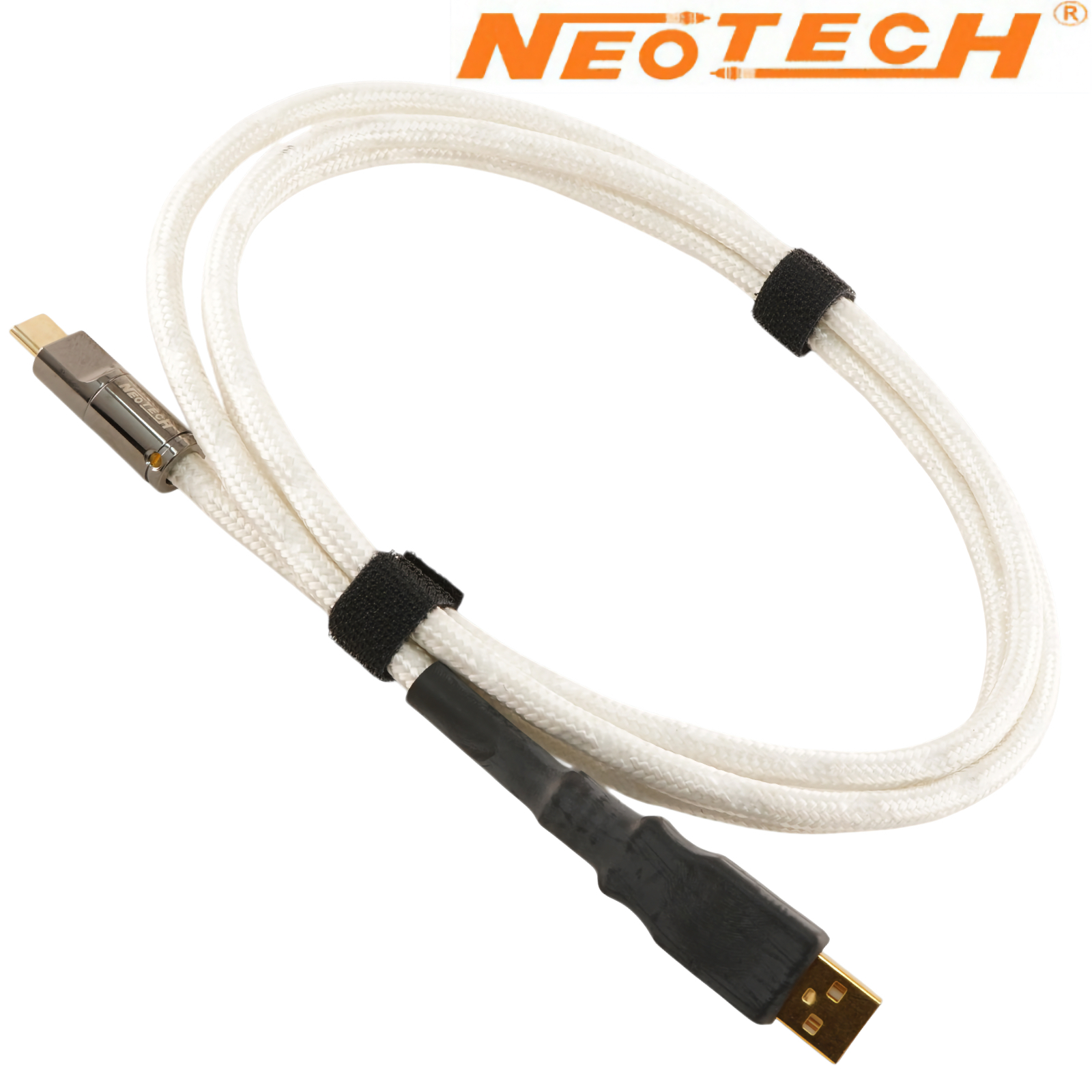 NEUAC-1020: Neotech USB 2.0 A to C cable UP-OCC Silver (1.5m)
