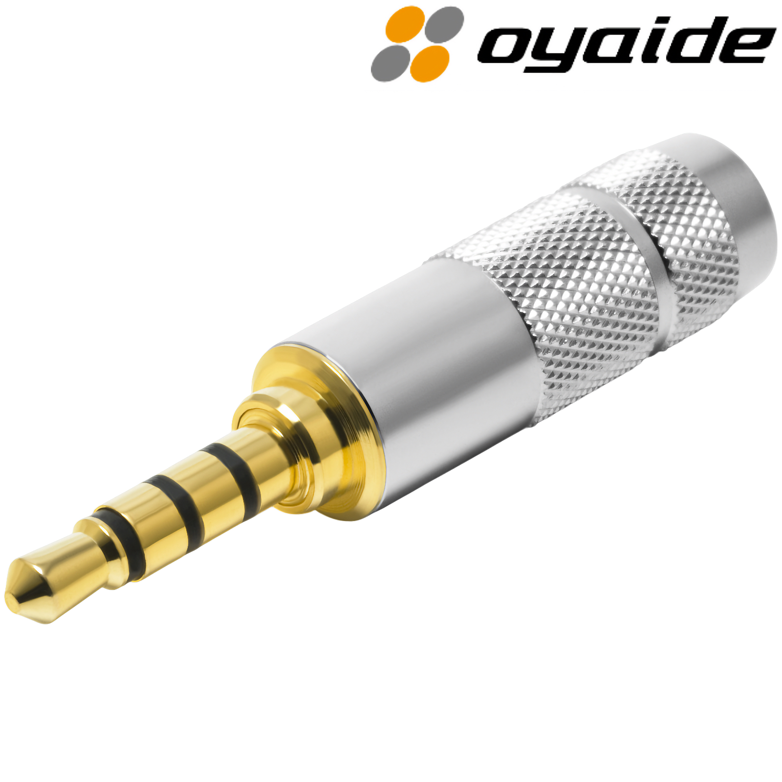Oyaide P-3.5/4G 3.5mm 4-pole Jack plug, Gold-plated