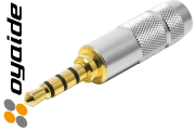 Oyaide P-3.5/4G 3.5mm 4-pole Jack plug, Gold-plated