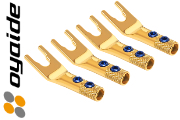 Oyaide SGSL Silver/Gold plated spades