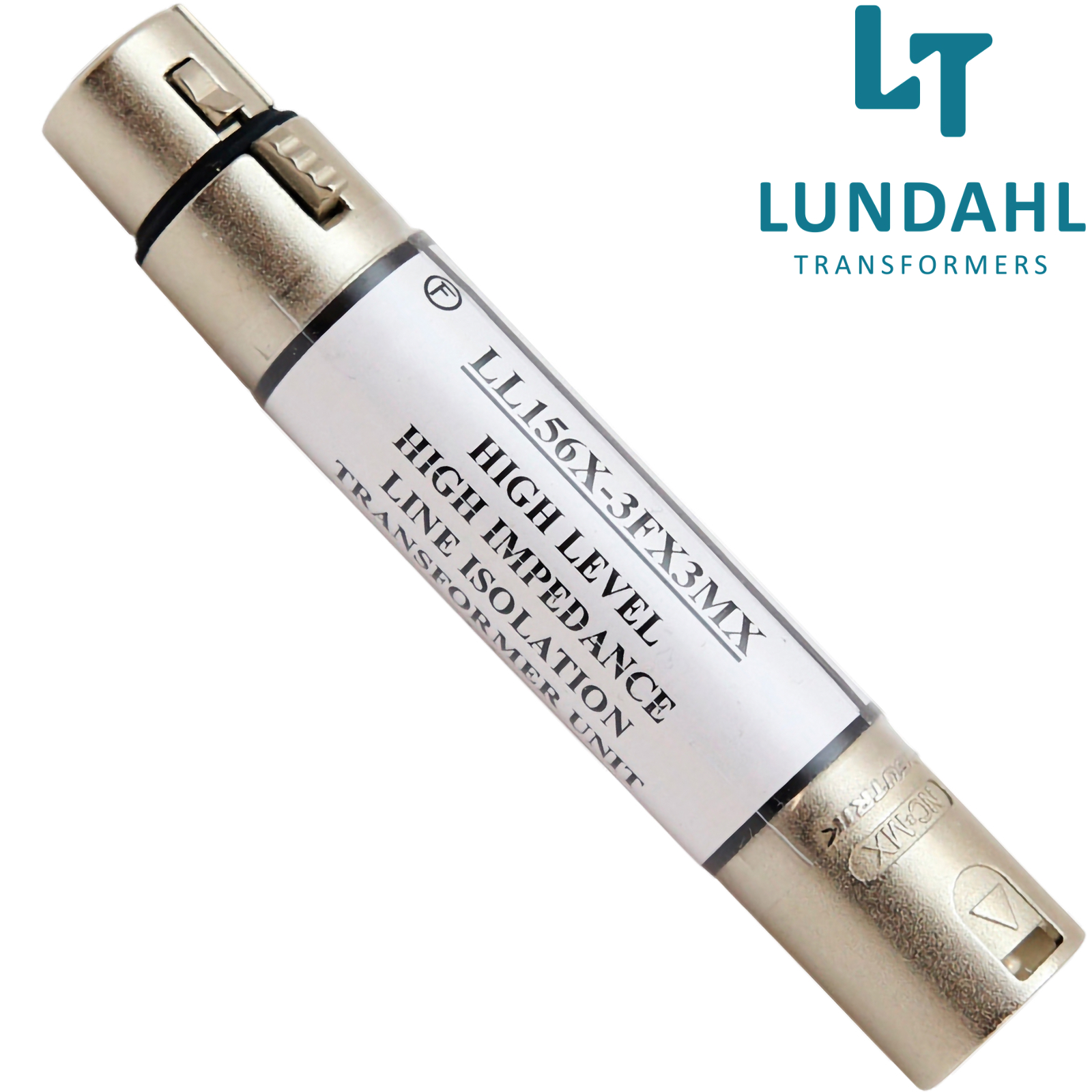 LL156X-3FX3MX: Lundahl Balanced-to-Unbalanced Adaptor