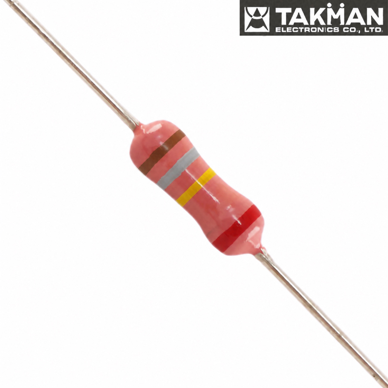 REXII50G180K: 180K 0.5W TAKMAN REXII Carbon Film Resistor