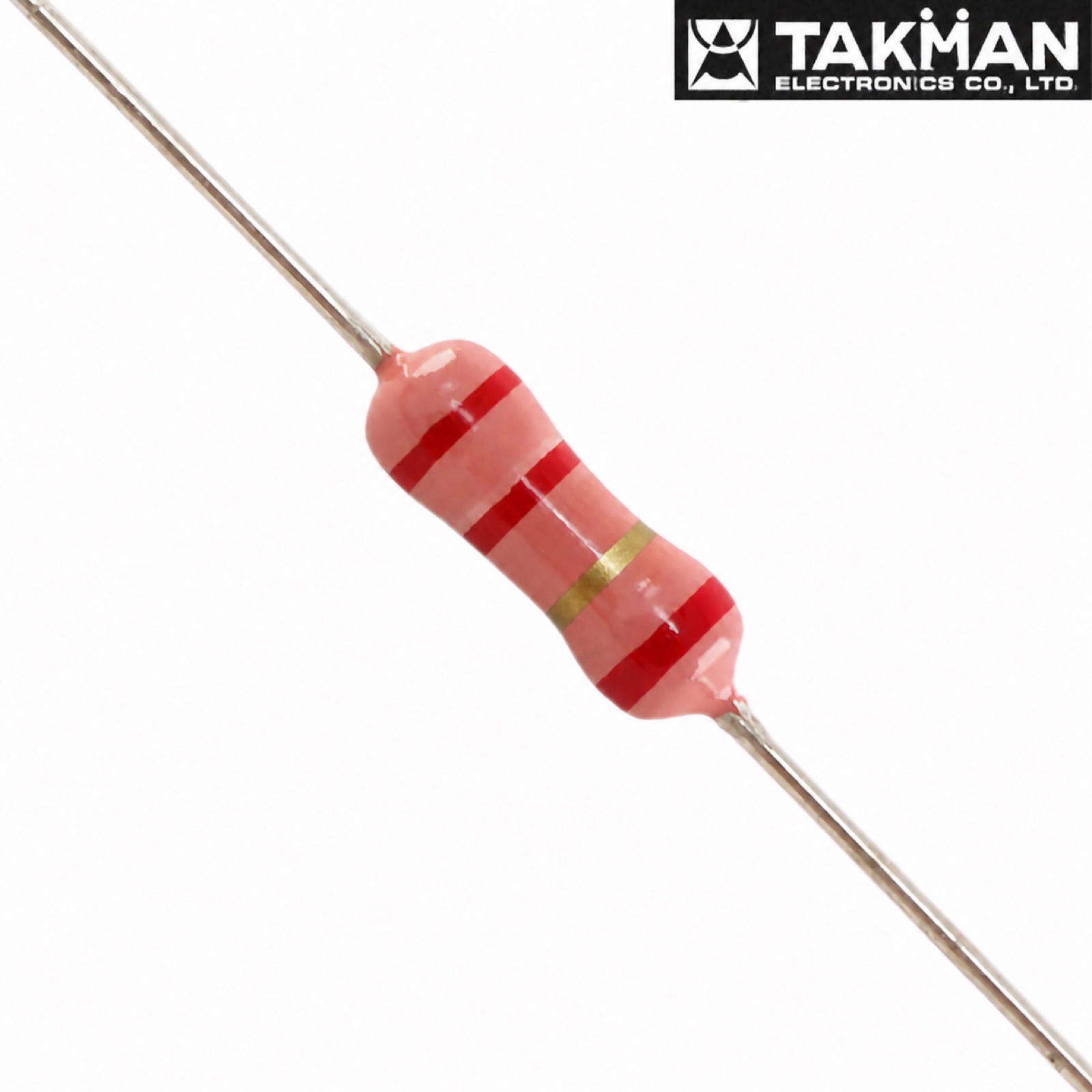 REXII50G2R2: 2R2 0.5W TAKMAN REXII Carbon Film Resistor