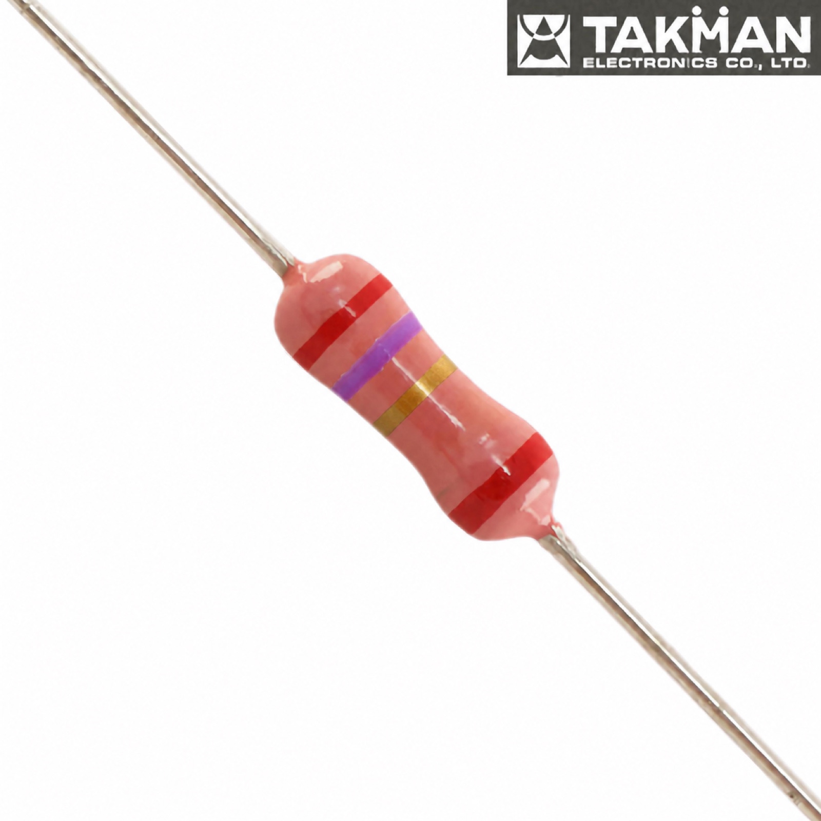 REXII50G2R7: 2R7 0.5W TAKMAN REXII Carbon Film Resistor