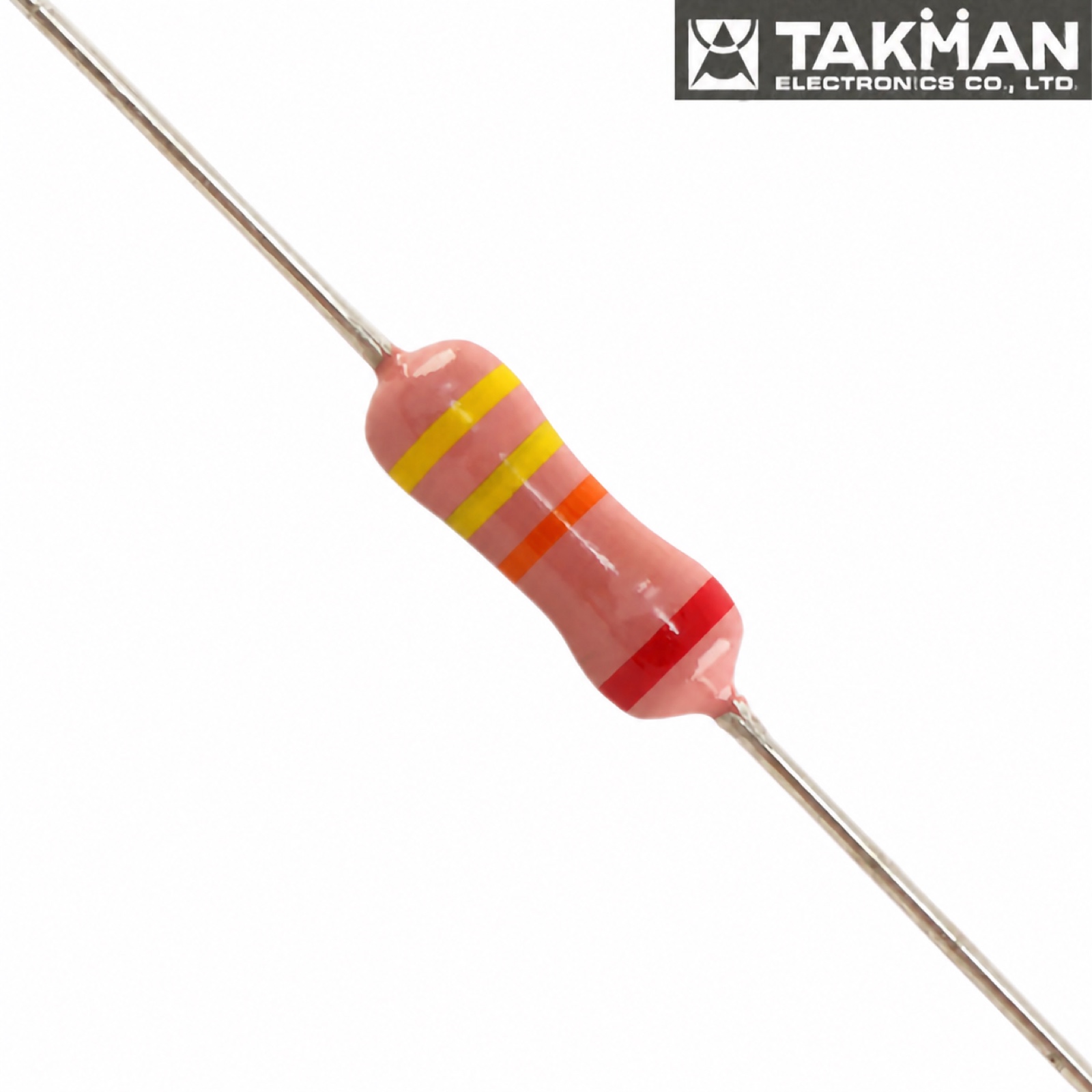REXII50G430K: 430K 0.5W TAKMAN REXII Carbon Film Resistor