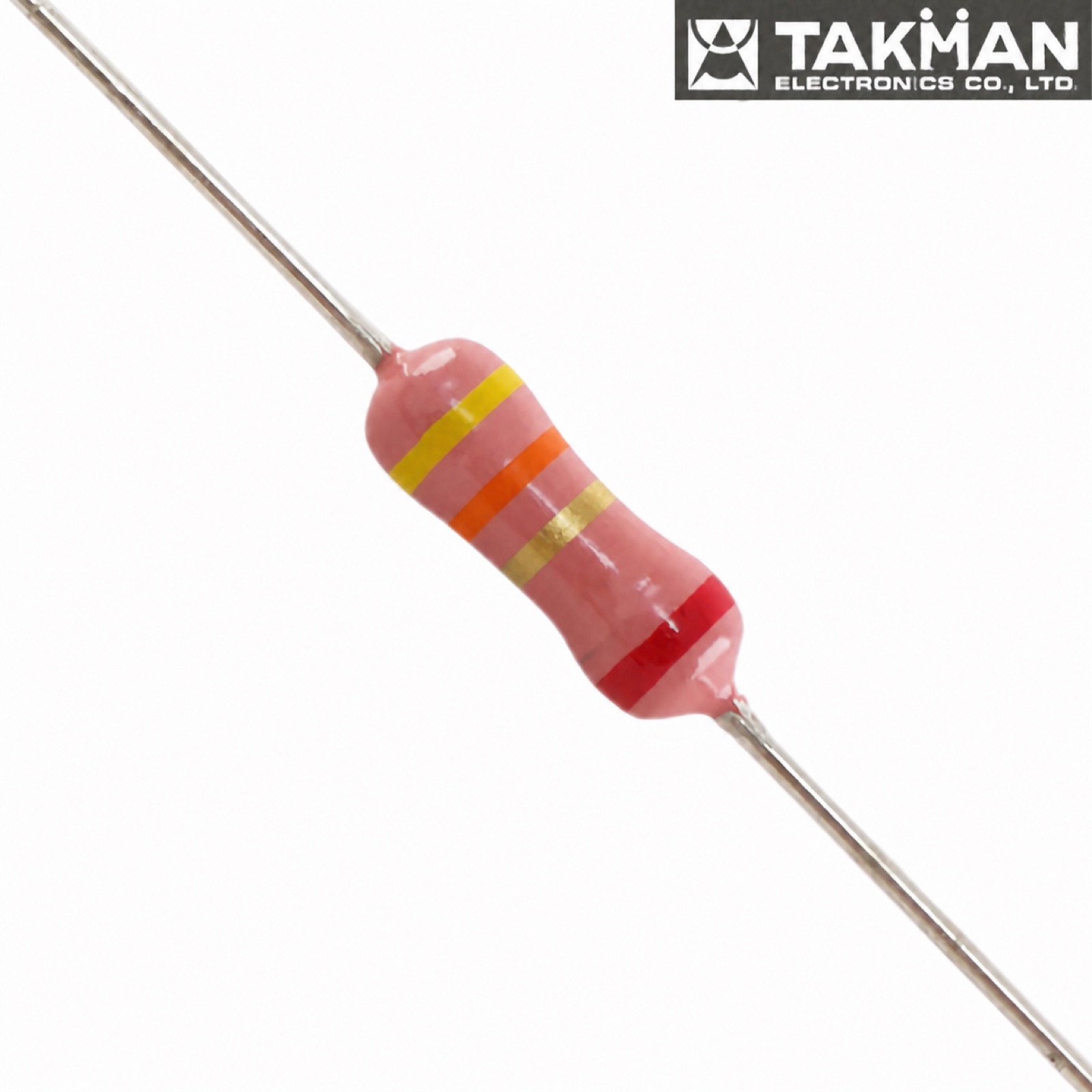 REXII50G4R3: 4R3 0.5W TAKMAN REXII Carbon Film Resistor