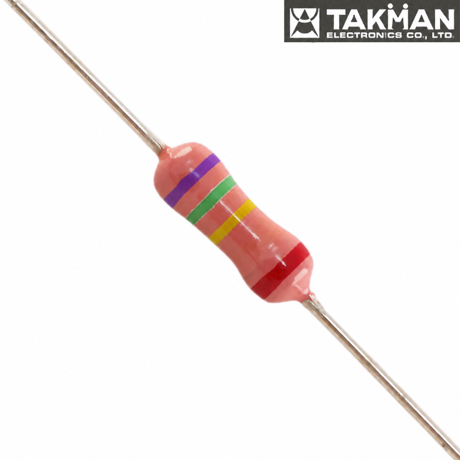 REXII50G750K: 750K 0.5W TAKMAN REXII Carbon Film Resistor