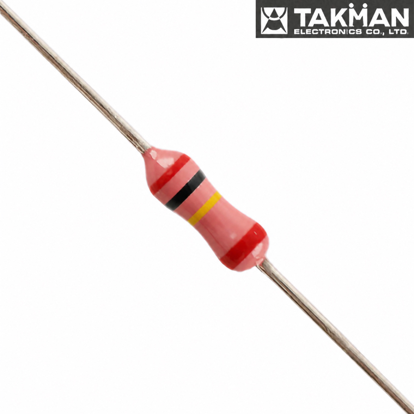 REXII25G200K: 200K 0.25W TAKMAN REXII Carbon Film Resistor