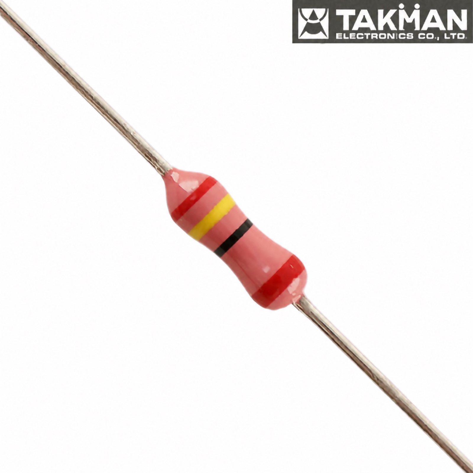 REXII25G24R: 24R 0.25W TAKMAN REXII Carbon Film Resistor