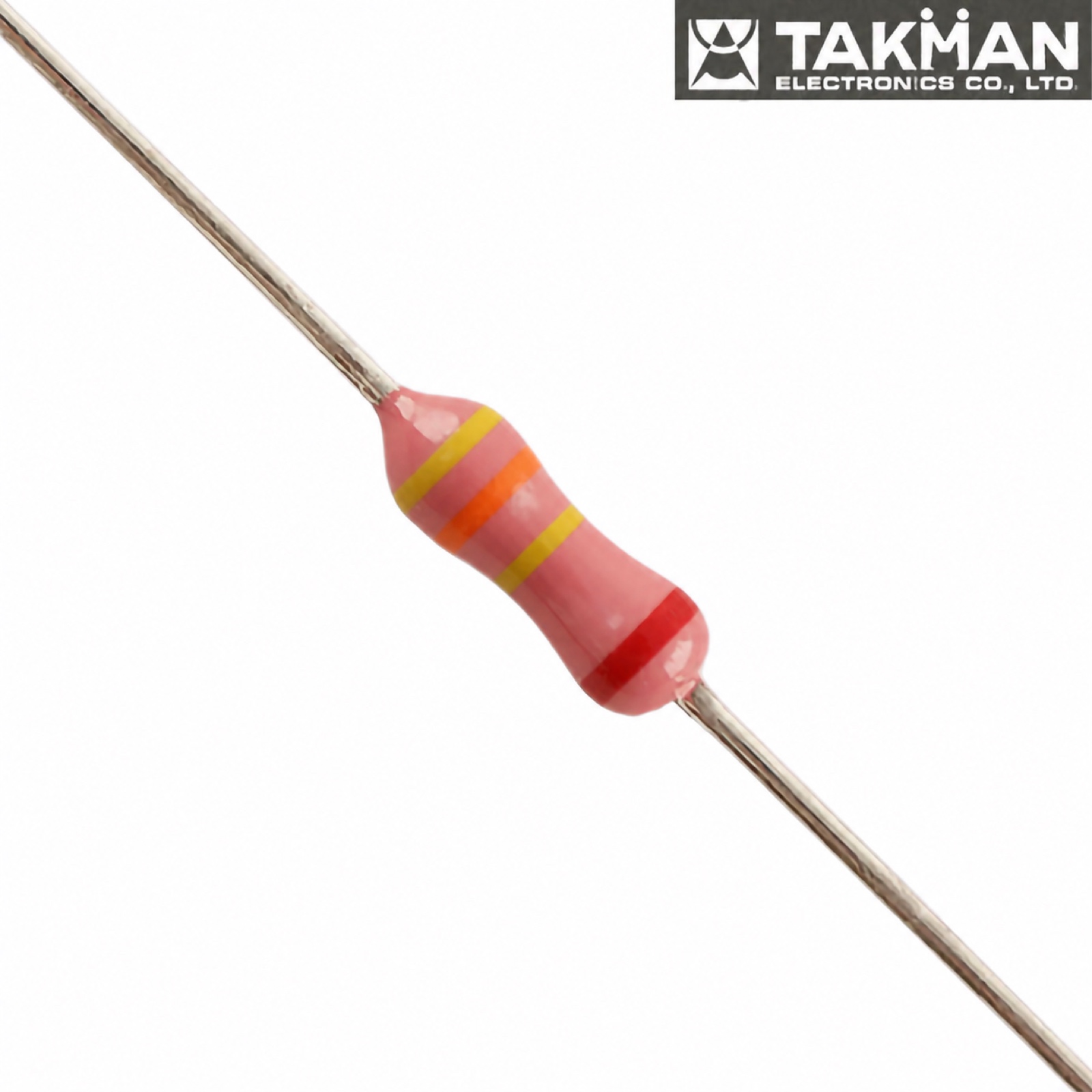 REXII25G430K: 430K 0.25W TAKMAN REXII Carbon Film Resistor