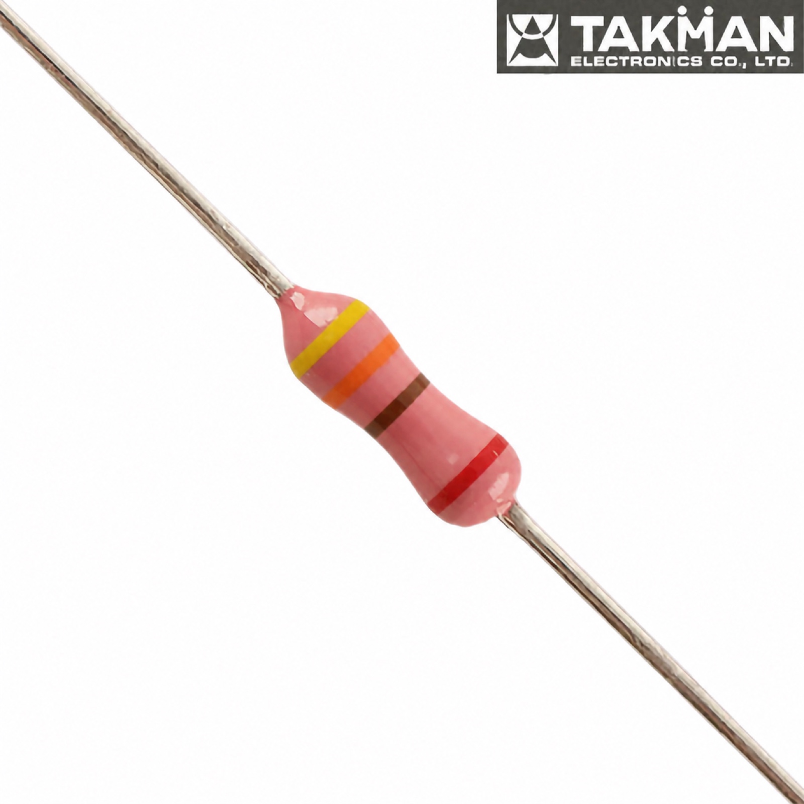 REXII25G430R: 430R 0.25W TAKMAN REXII Carbon Film Resistor