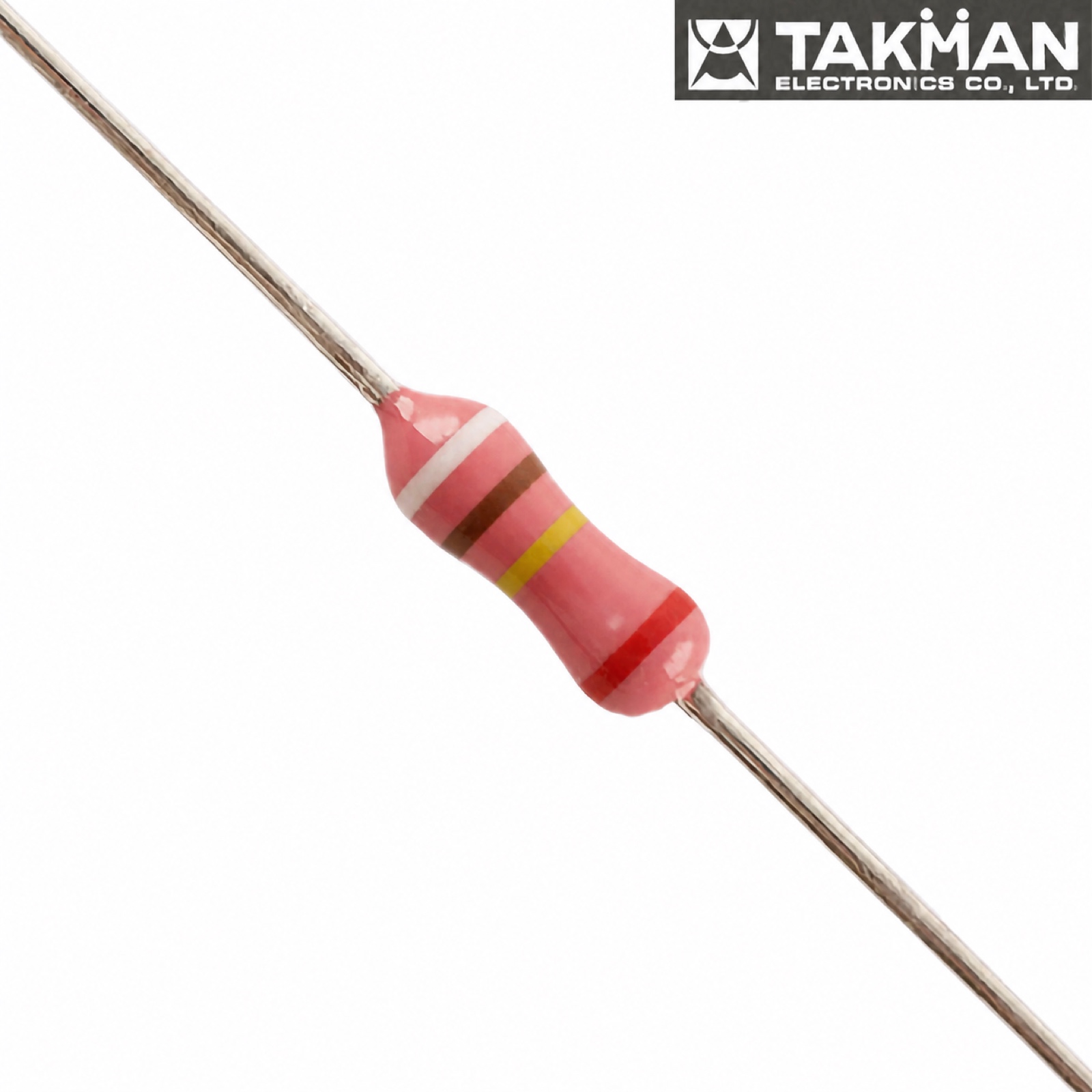 REXII25G910K: 910K 0.25W TAKMAN REXII Carbon Film Resistor