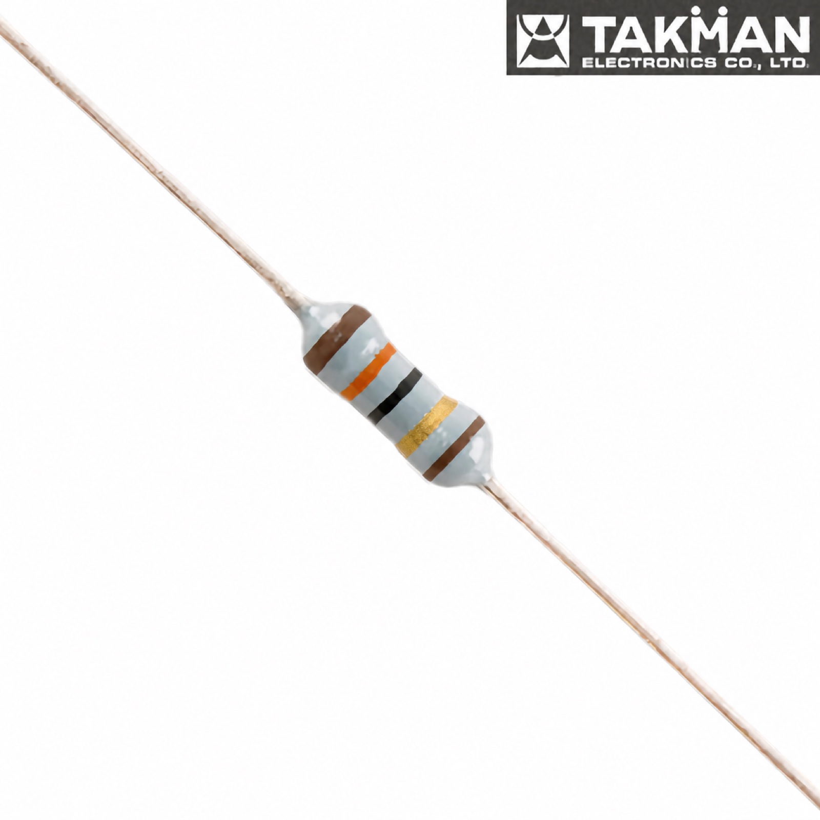 REYII25FX13R: 13R 0.25W TAKMAN REYII Metal Film Resistor