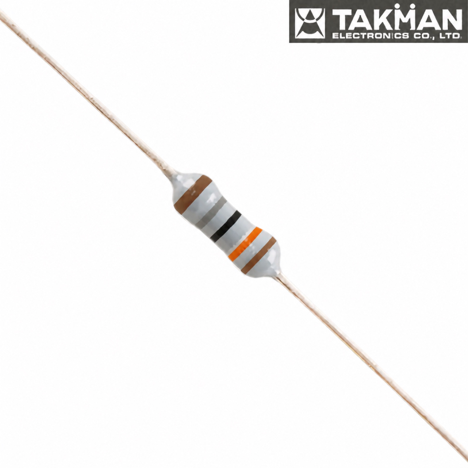 REYII25FX180K: 180K 0.25W TAKMAN REYII Metal Film Resistor