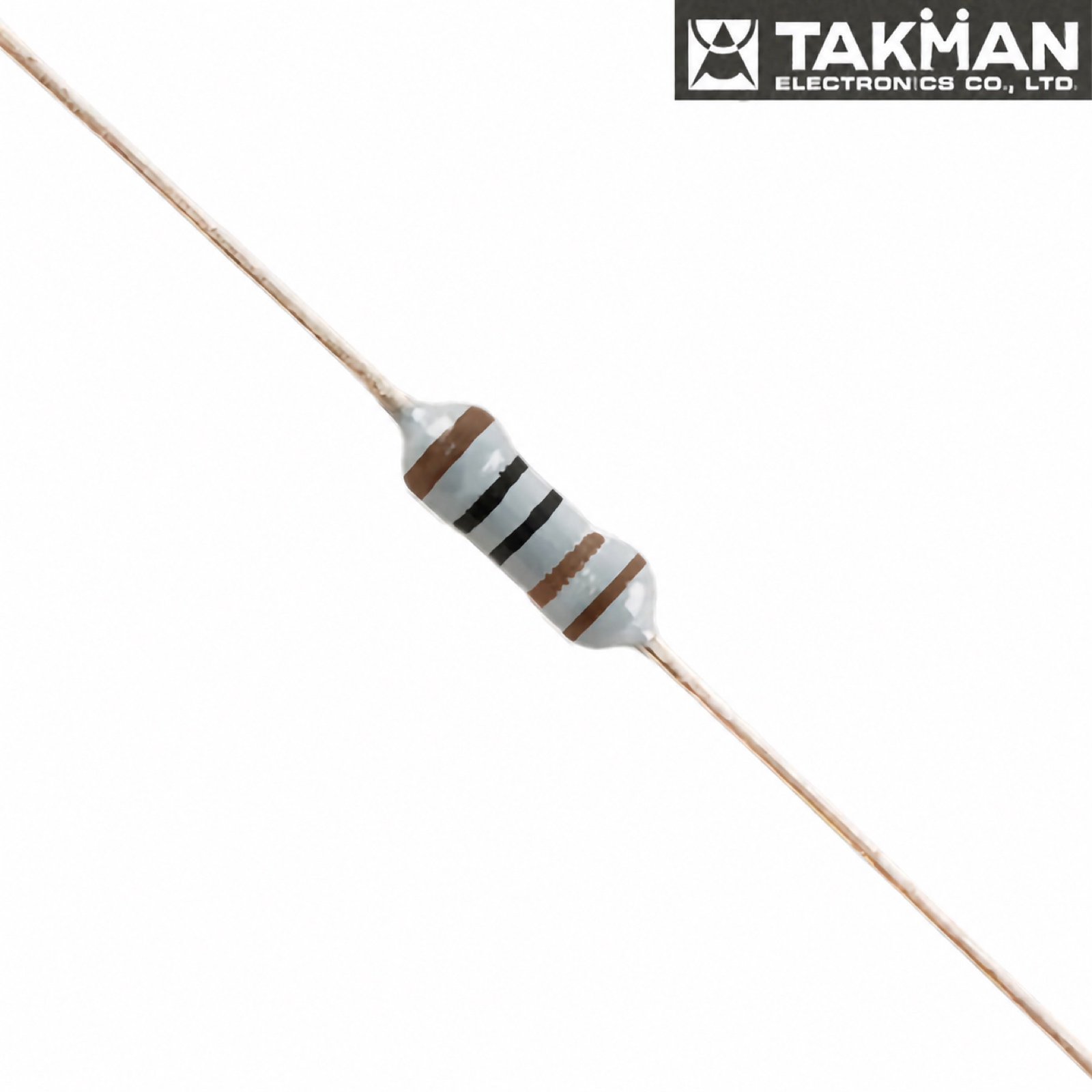 REYII25FX1K: 1K 0.25W TAKMAN REYII Metal Film Resistor