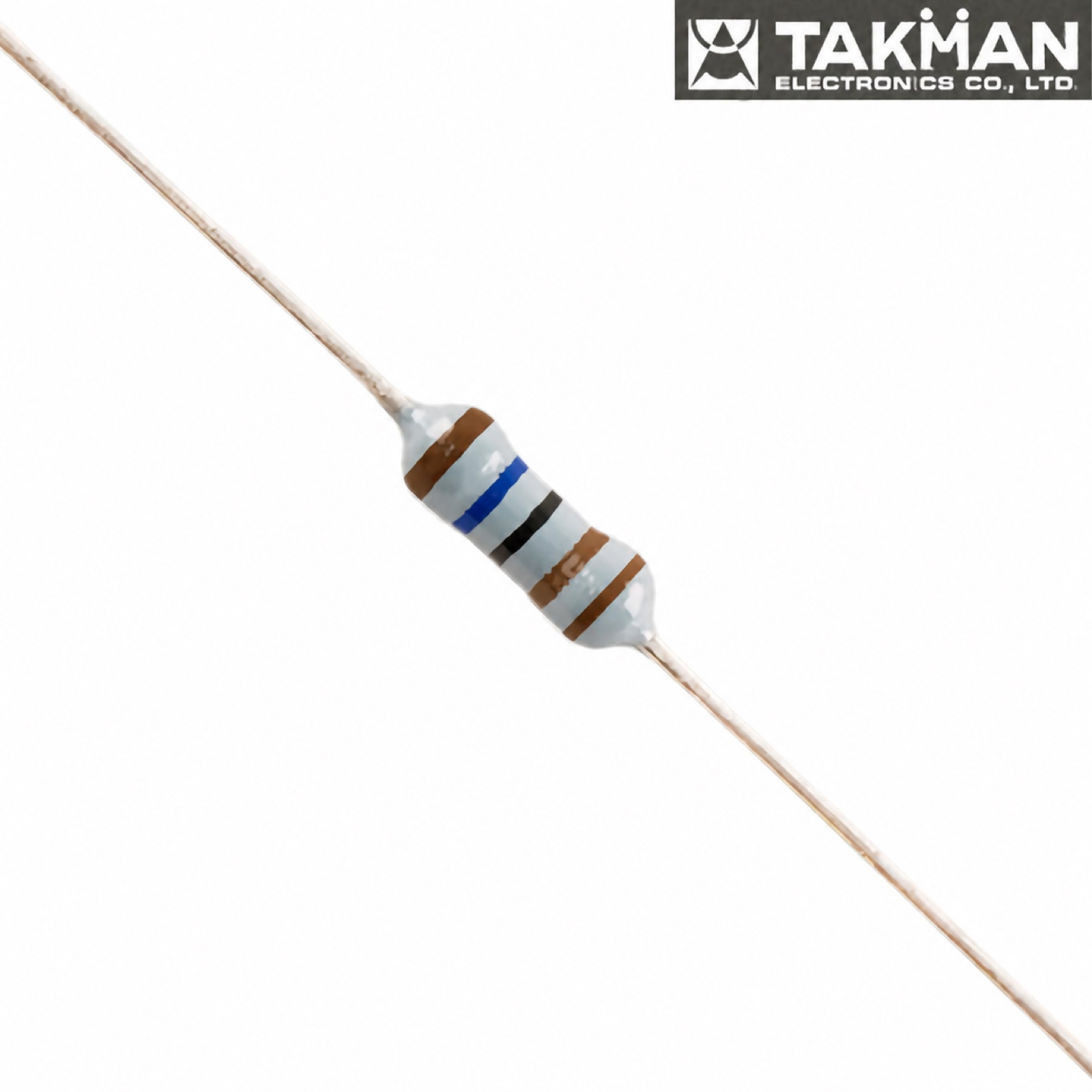 REYII25FX1K6: 1K6 0.25W TAKMAN REYII Metal Film Resistor