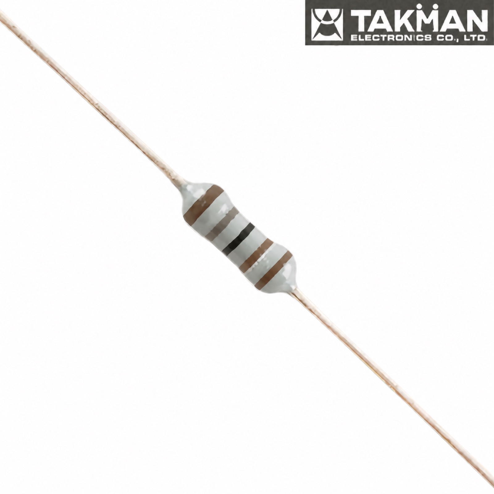REYII25FX1K8: 1K8 0.25W TAKMAN REYII Metal Film Resistor