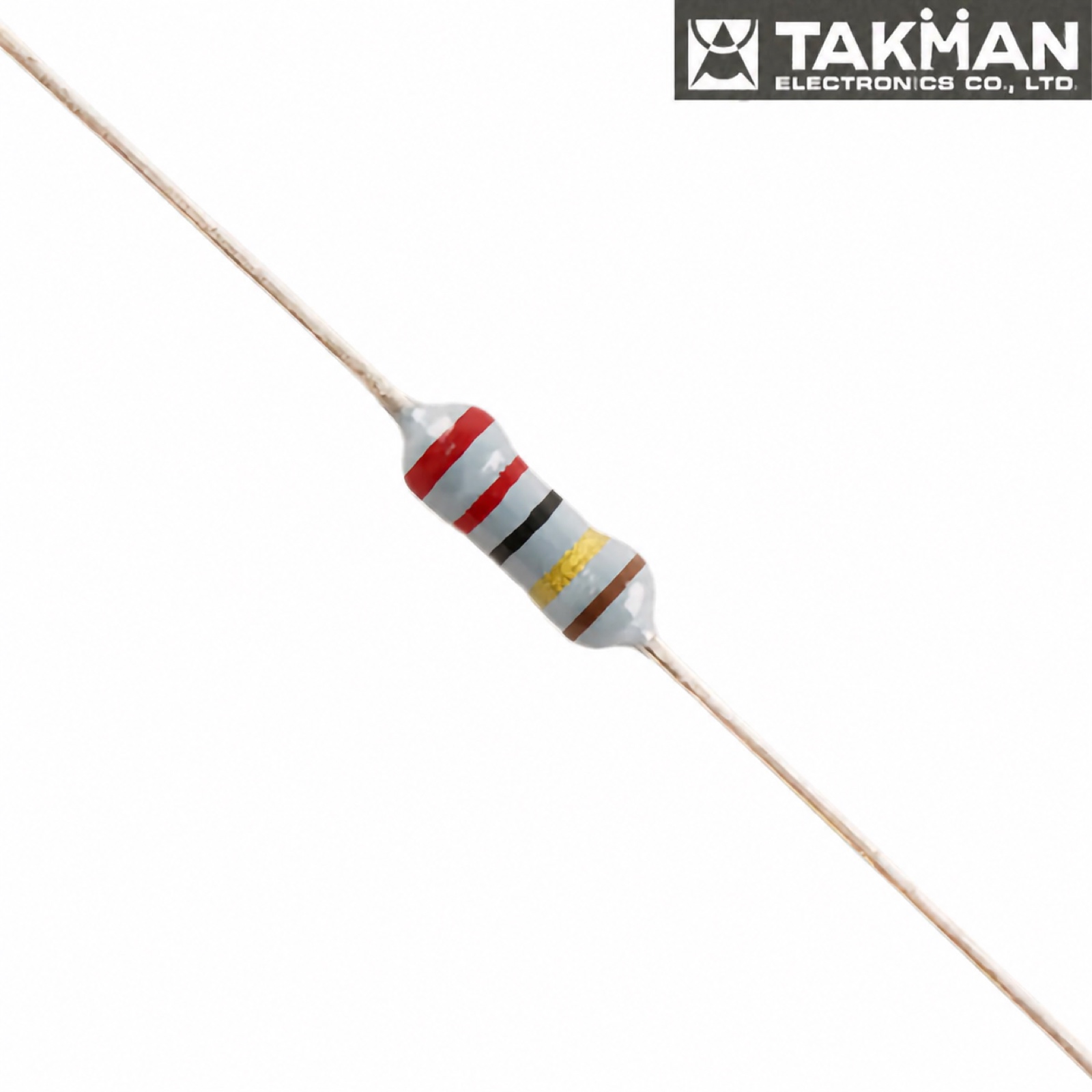 REYII25FX22R: 22R 0.25W TAKMAN REYII Metal Film Resistor