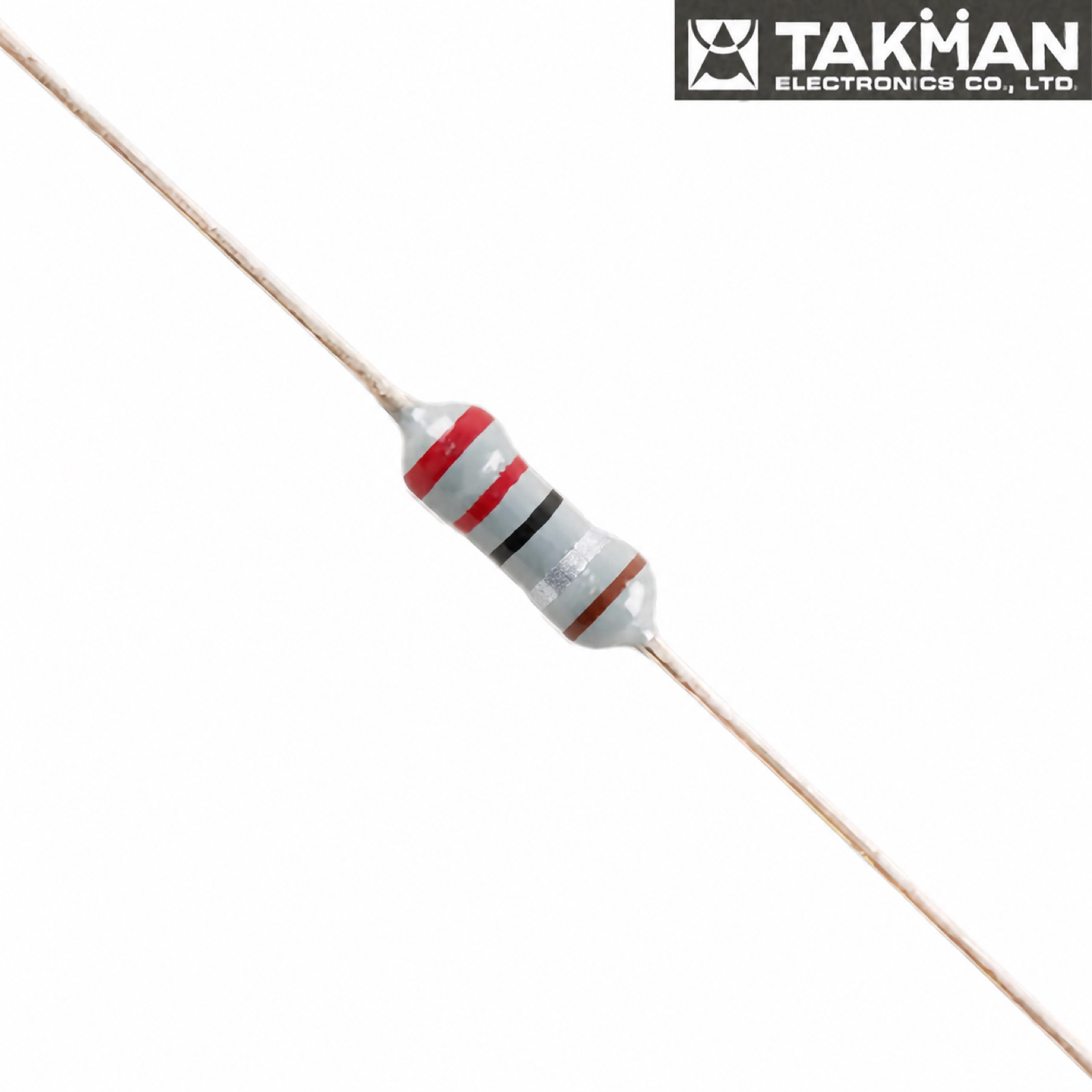 REYII25FX2R2: 2R2 0.25W TAKMAN REYII Metal Film Resistor