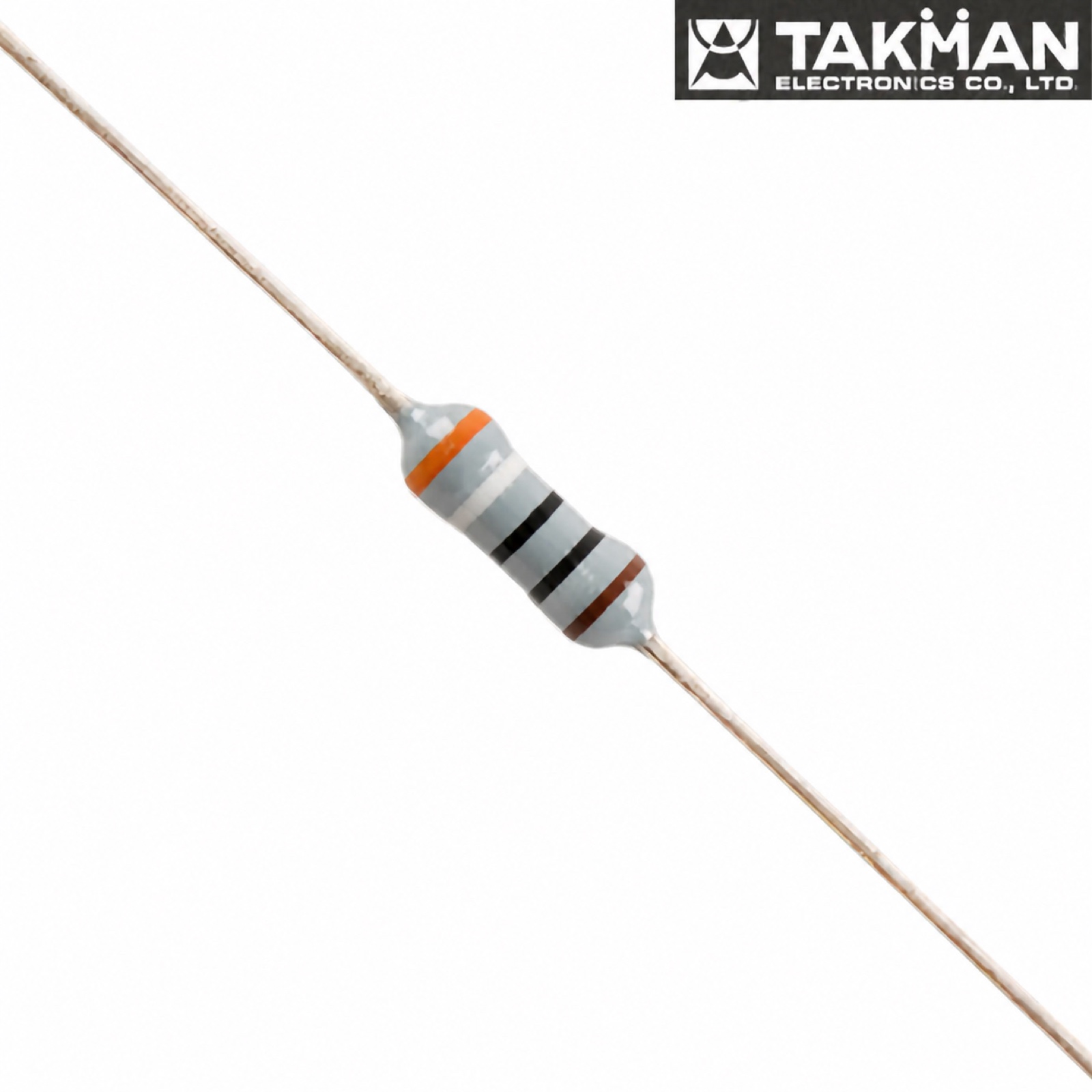 REYII25FX390R: 390R 0.25W TAKMAN REYII Metal Film Resistor