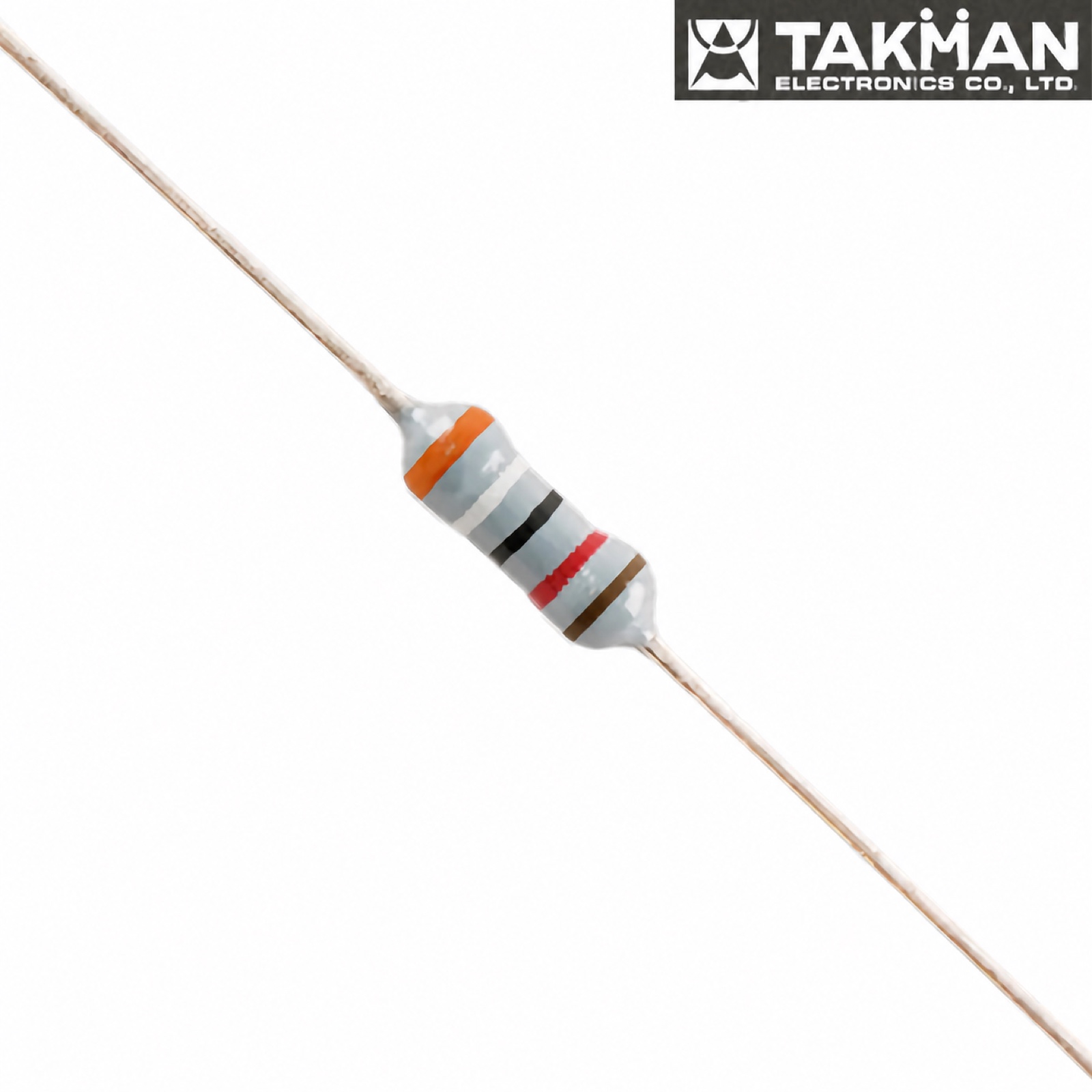 REYII25FX39K: 39K 0.25W TAKMAN REYII Metal Film Resistor