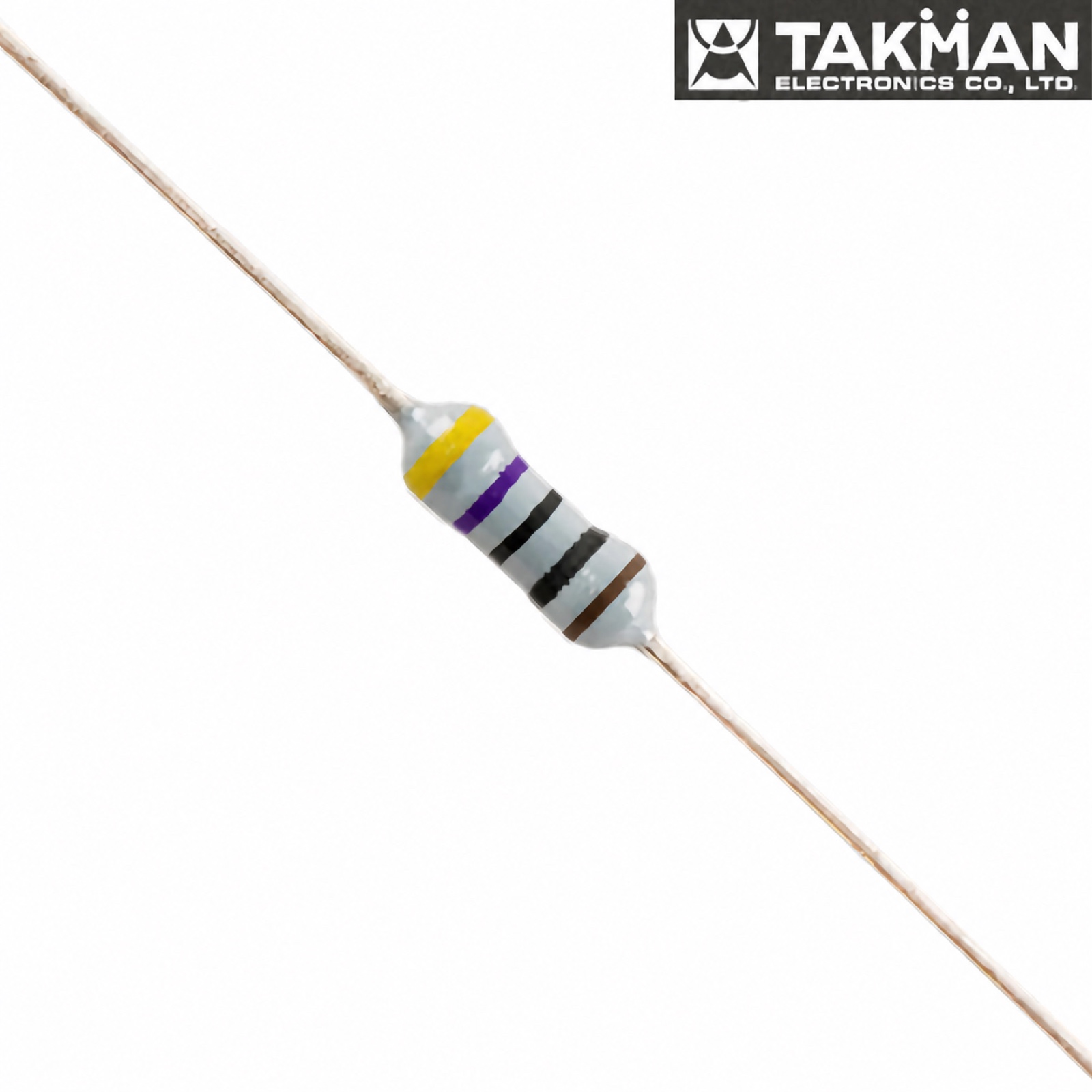 REYII25FX470R: 470R 0.25W TAKMAN REYII Metal Film Resistor