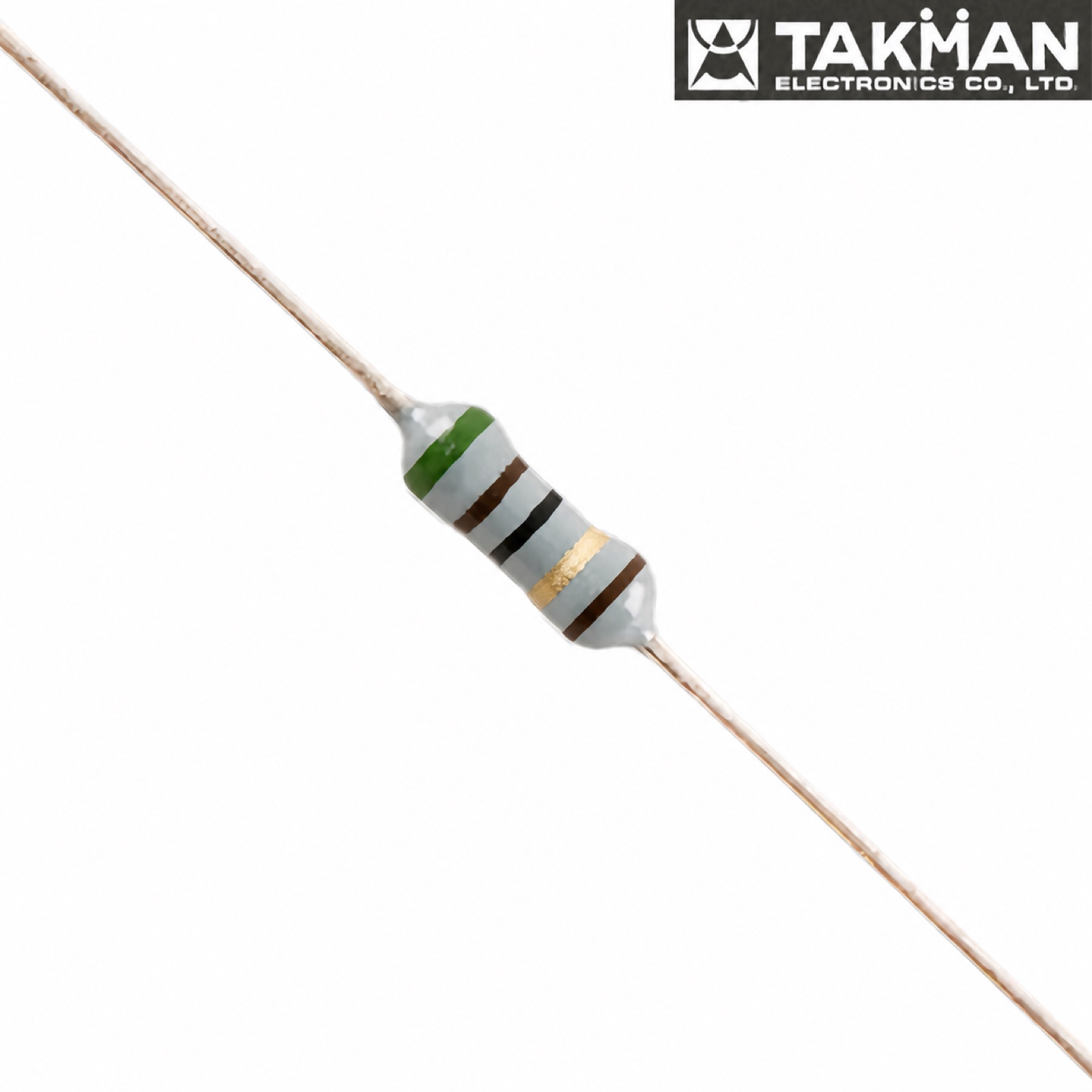 REYII25FX51R: 51R 0.25W TAKMAN REYII Metal Film Resistor