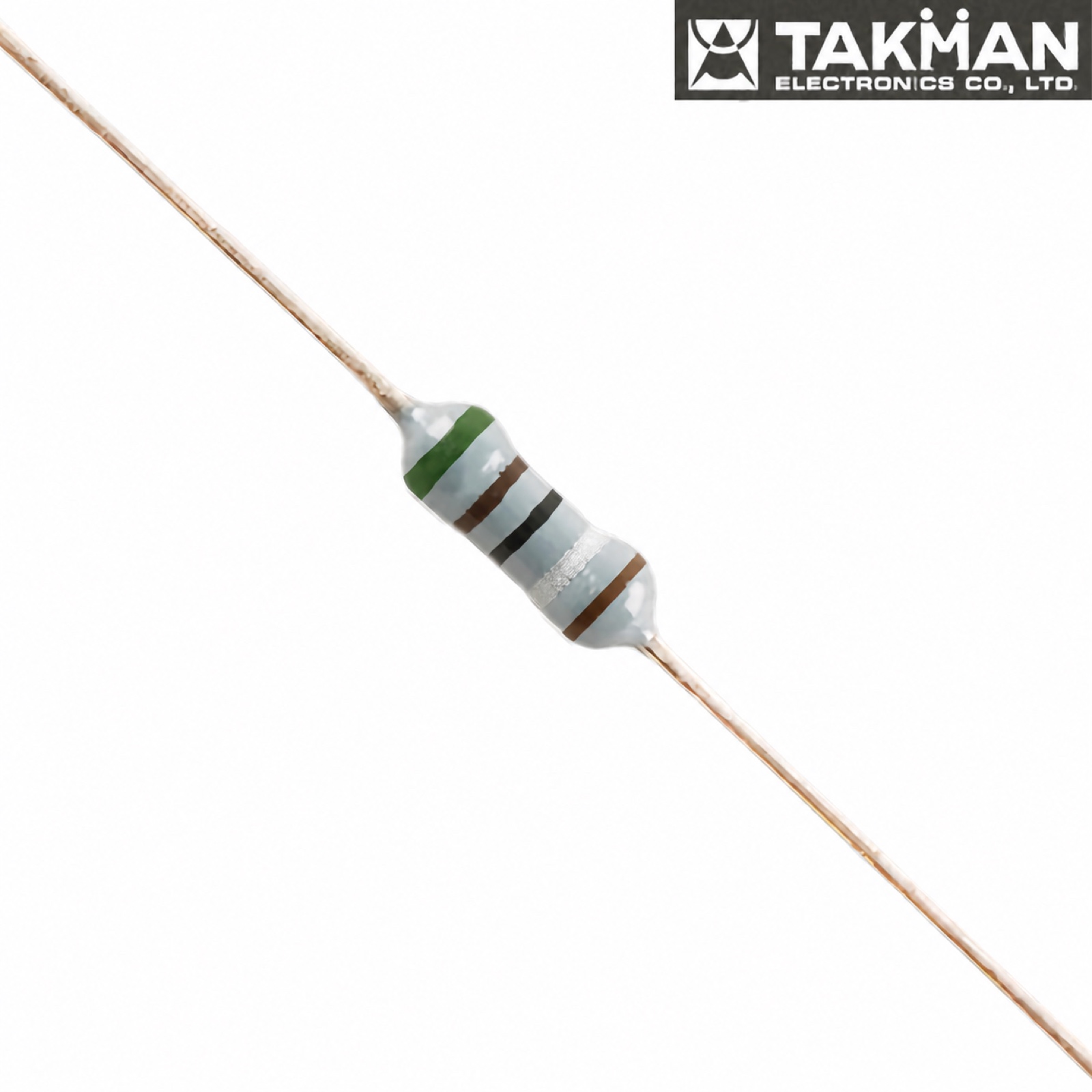 REYII25FX5R1: 5R1 0.25W TAKMAN REYII Metal Film Resistor
