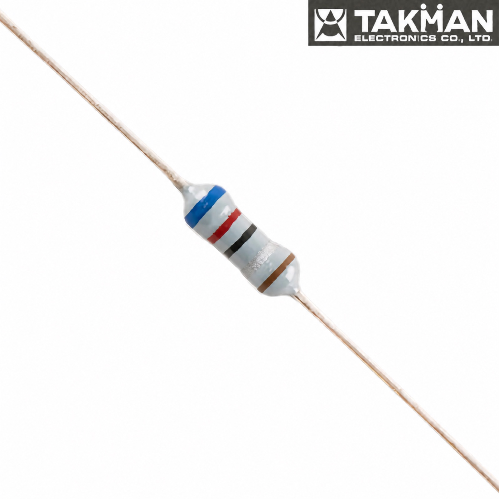 REYII25FX6R2: 6R2 0.25W TAKMAN REYII Metal Film Resistor