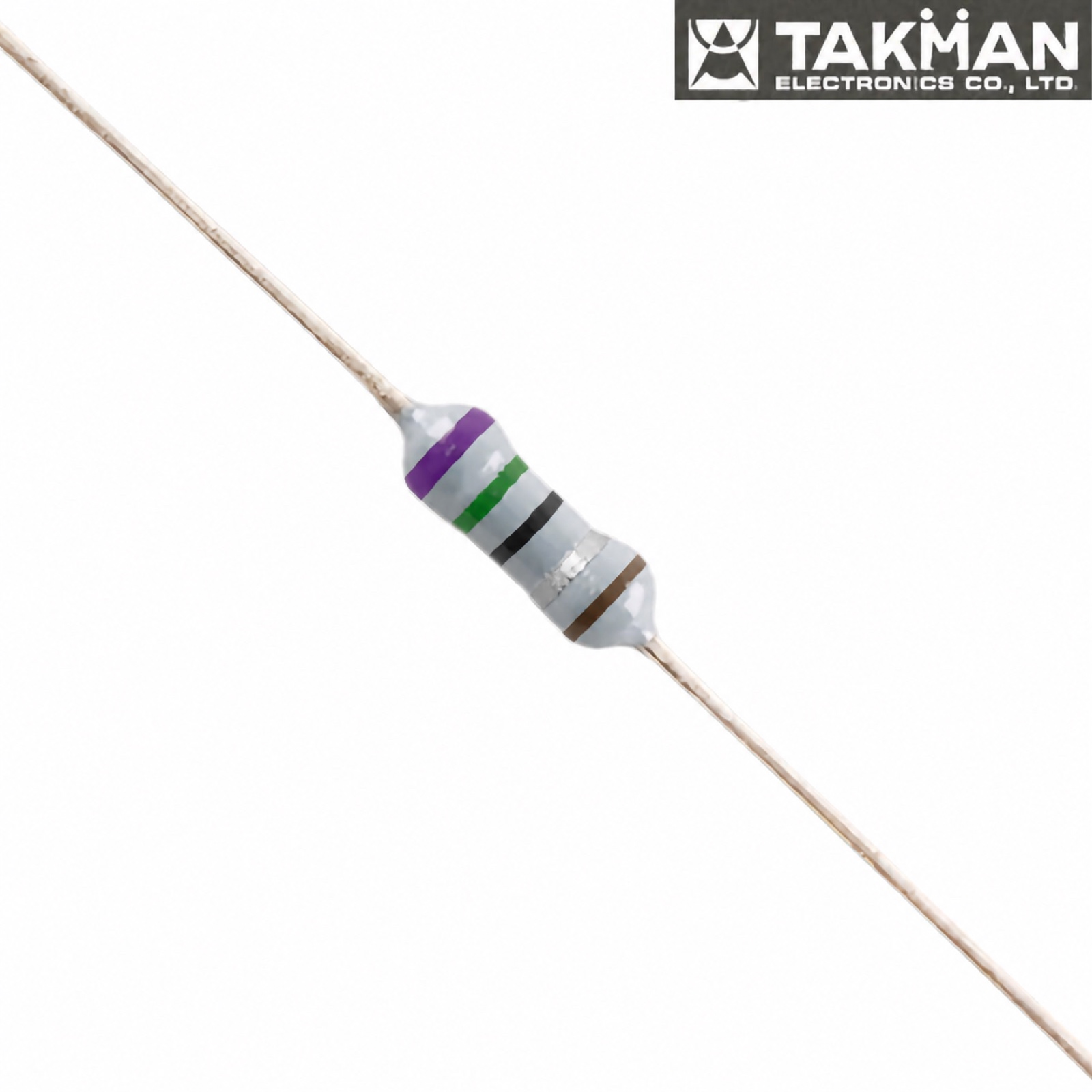 REYII25FX7R5: 7R5 0.25W TAKMAN REYII Metal Film Resistor