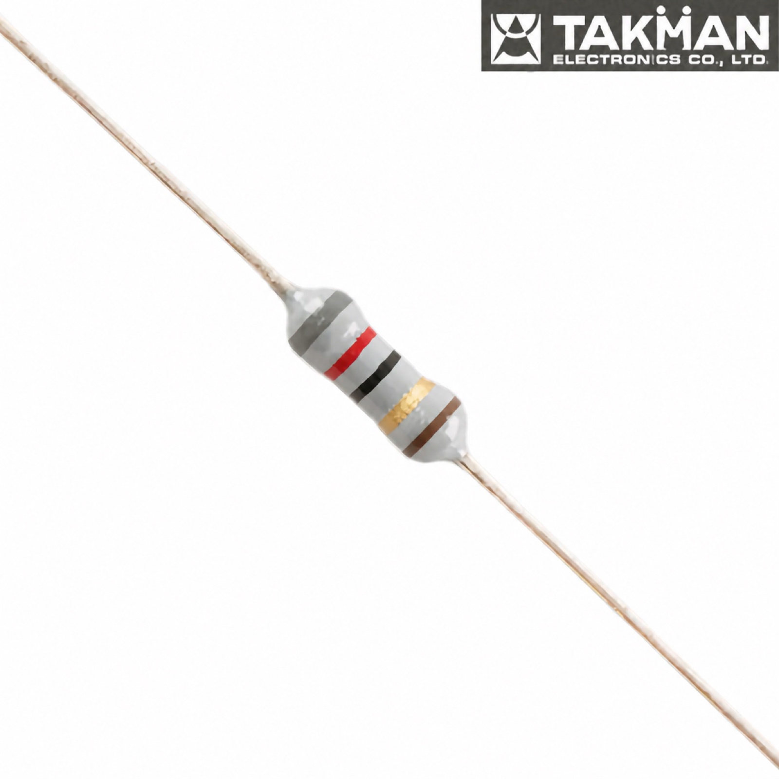 REYII25FX82R: 82R 0.25W TAKMAN REYII Metal Film Resistor