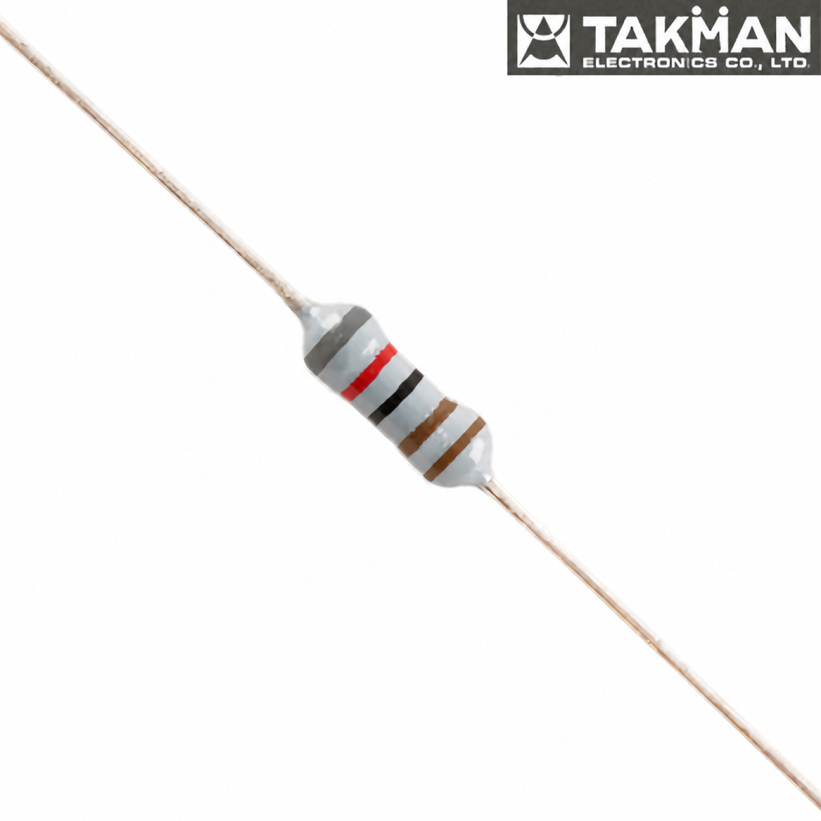 REYII25FX8K2: 8K2 0.25W TAKMAN REYII Metal Film Resistor