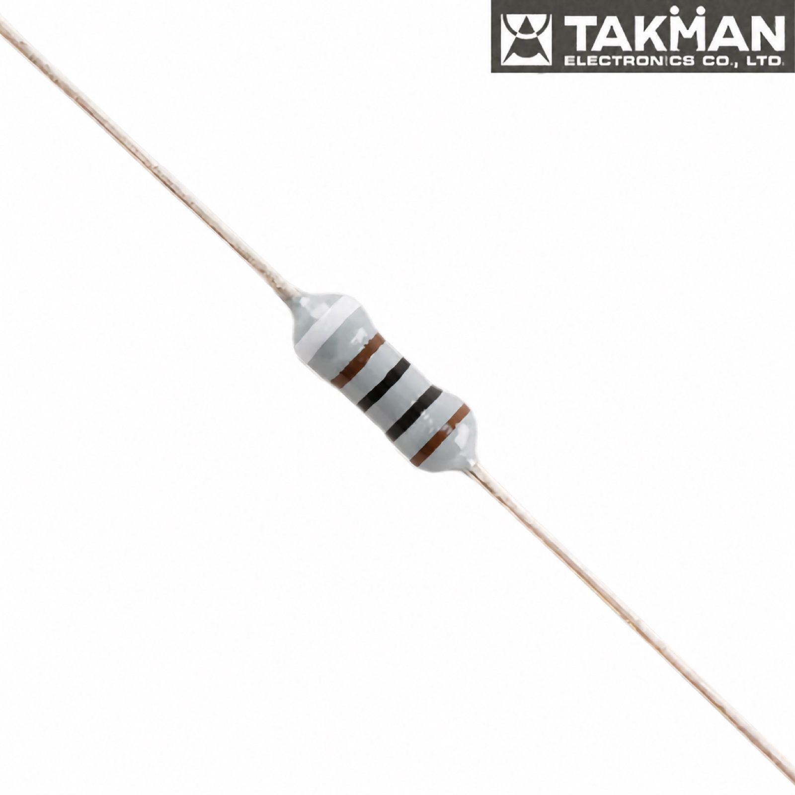 REYII25FX910R: 910R 0.25W TAKMAN REYII Metal Film Resistor