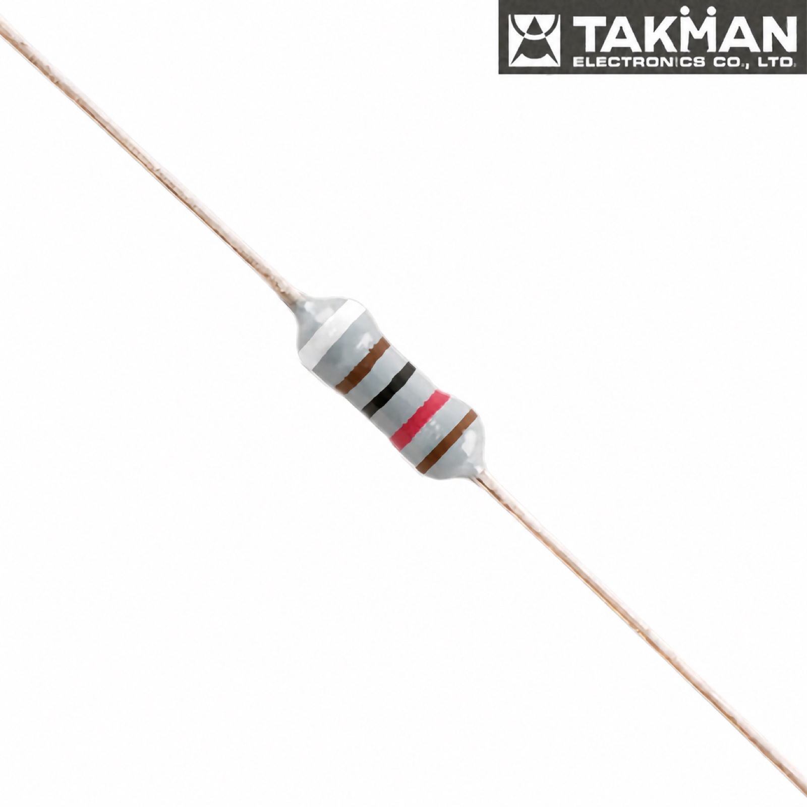 REYII25FX91K: 91K 0.25W TAKMAN REYII Metal Film Resistor