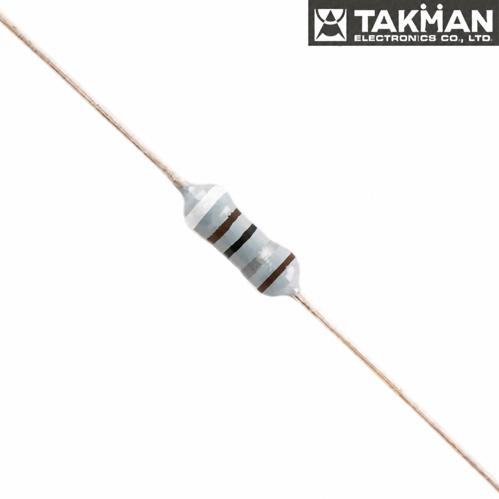 REYII25FX9R1: 9R1 0.25W TAKMAN REYII Metal Film Resistor
