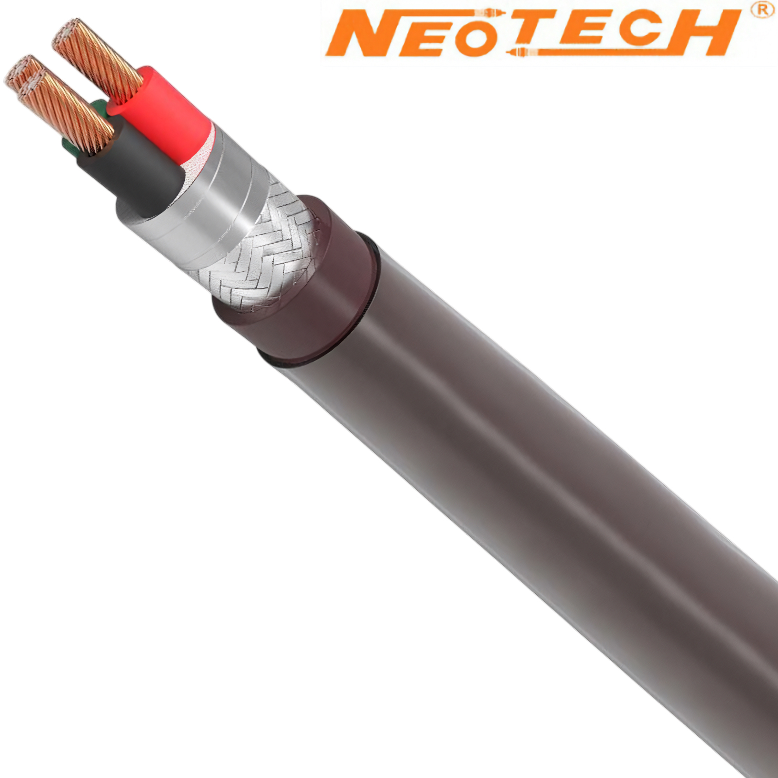NEP-3001G: Neotech Graphene G-UPOCC Copper Mains Cable (0.25m)
