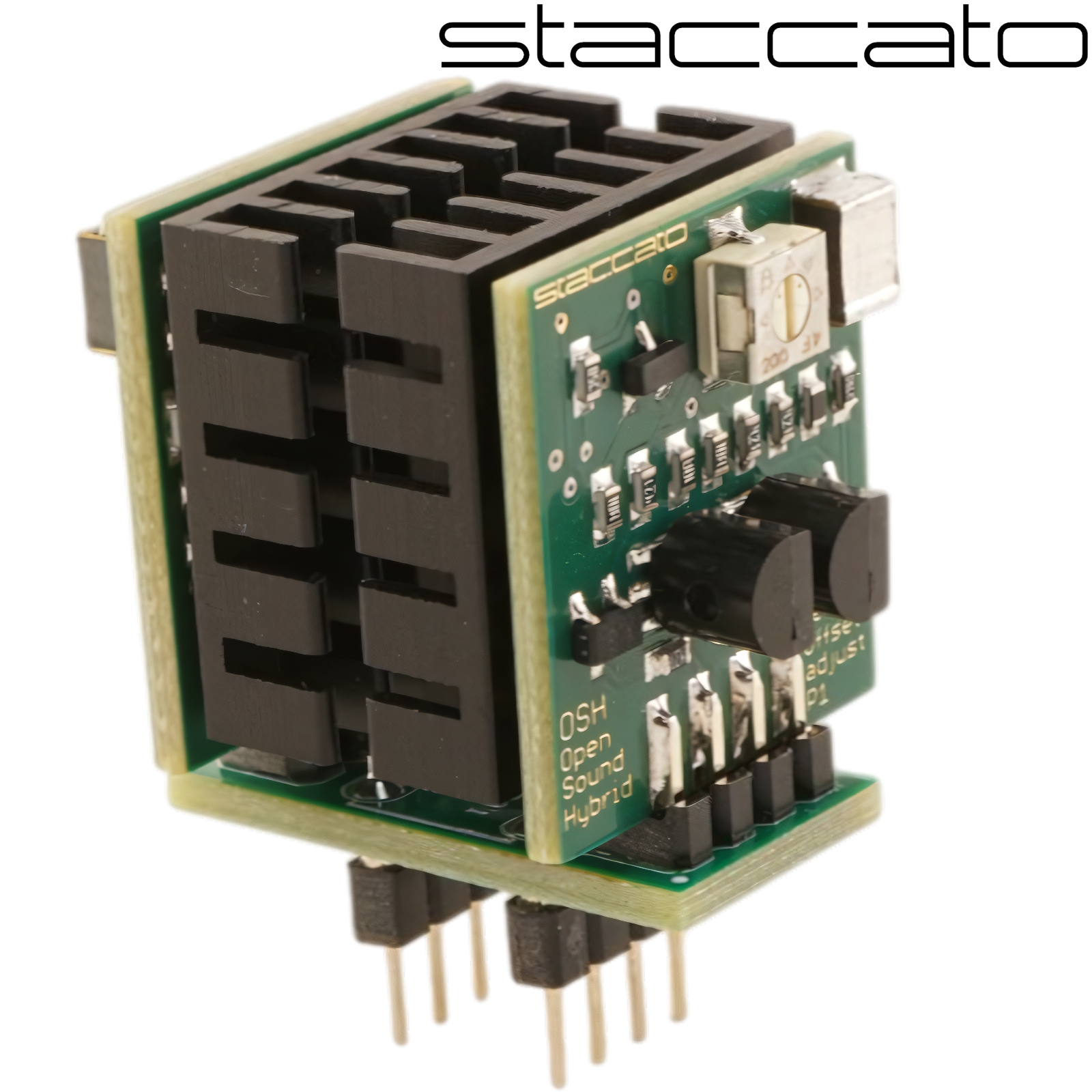 OSH-DHb: Staccato Dual Discrete Op-amp Open Sound Hybrid Horizontal