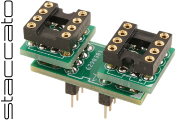 Staccato DIP8(dual)-2xDIP8 Horizontal Adaptor